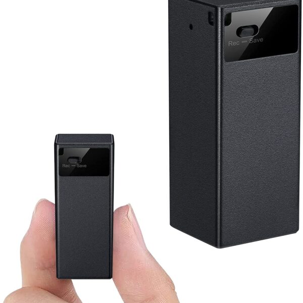 V12 Digital Voice Recorder with 365 Days Standby, 16 Days Recording Time and 750 Hours Storage Capacity